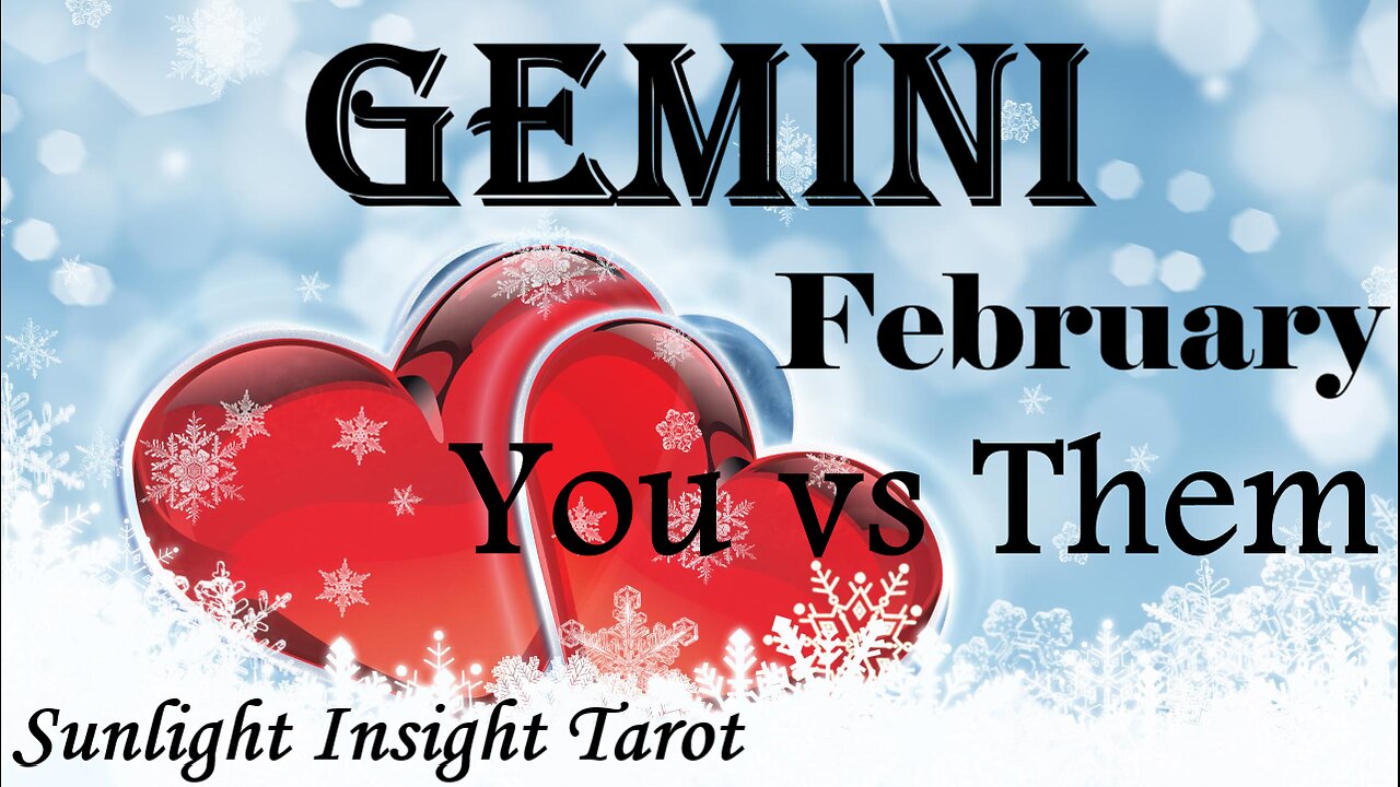 GEMINI ❤️‍🔥Soulmate Twin Flame!❤️‍🔥 They Feel It To The Depths of Their Soul. February You vs Them