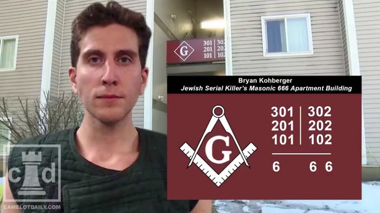 Jewish Serial Killer's Ritual Sacrifice of Four Idaho Students & Masonic 666 Apartment Building