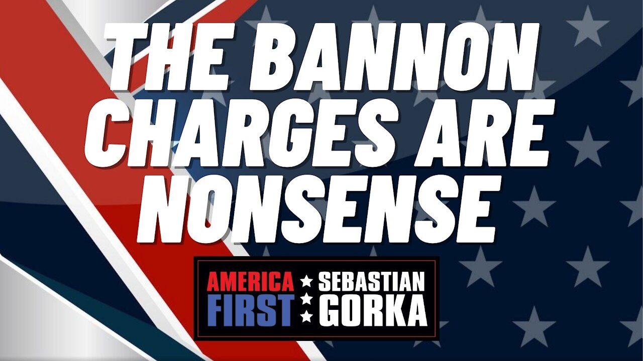 The Bannon charges are Nonsense. Lord Conrad Black with Sebastian Gorka on AMERICA First