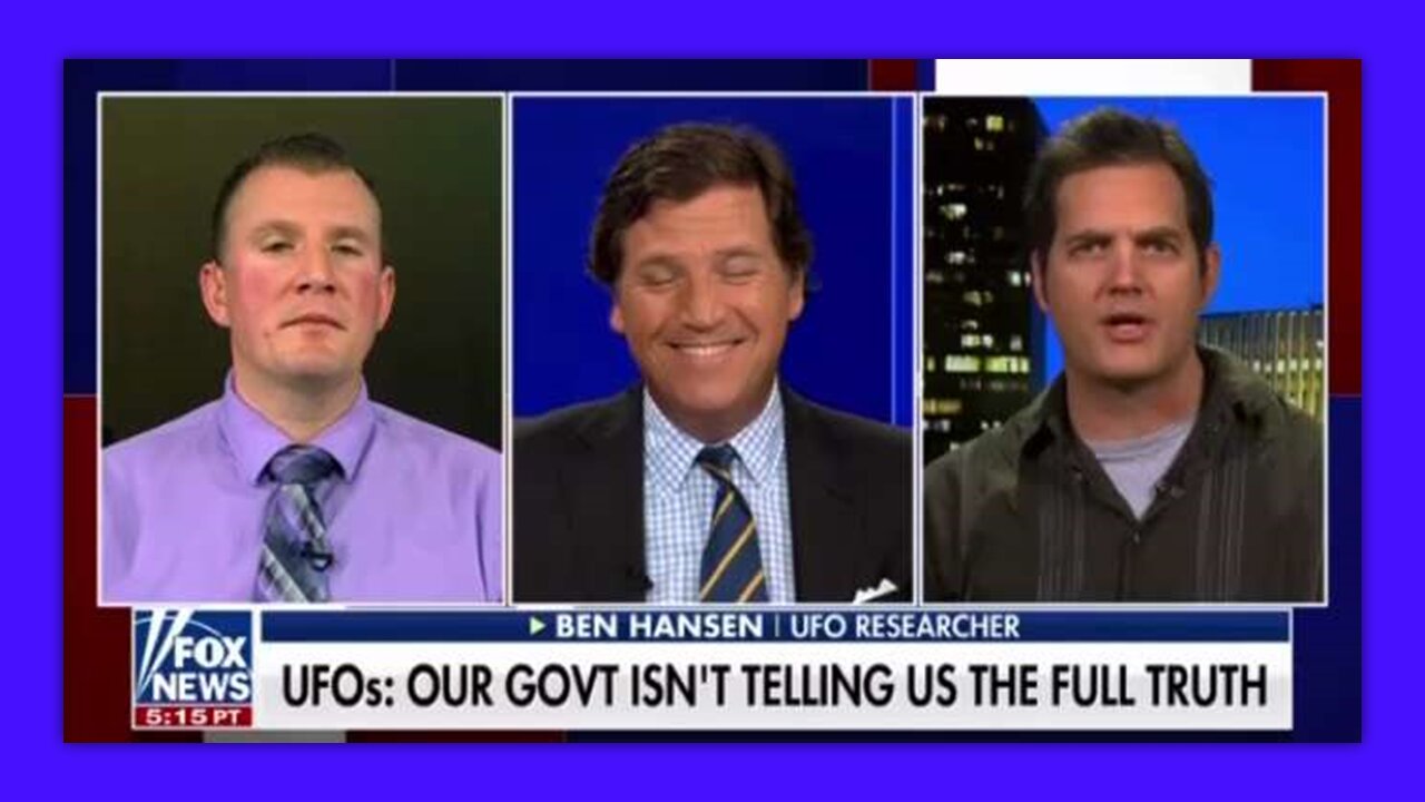 TUCKER - UFOs OUR GOV ISN'T TELLING US THE FULL TRUTH