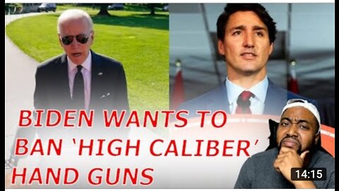 Joe Biden Says Quiet Part Out Loud About Banning Guns As Justin Trudeau Moves To FREEZE Hand Guns