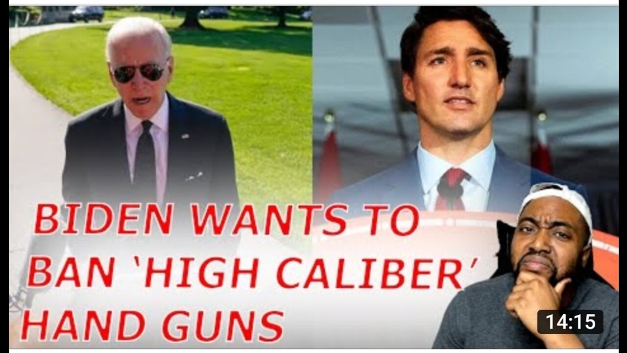 Joe Biden Says Quiet Part Out Loud About Banning Guns As Justin Trudeau Moves To FREEZE Hand Guns