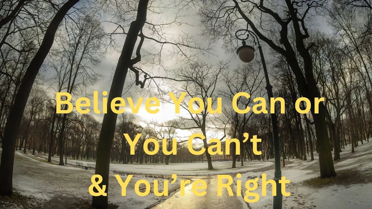 Believe You Can or You Can’t & You’re Right ∞Thymus: The Collective of Ascended Masters, 8-05-23