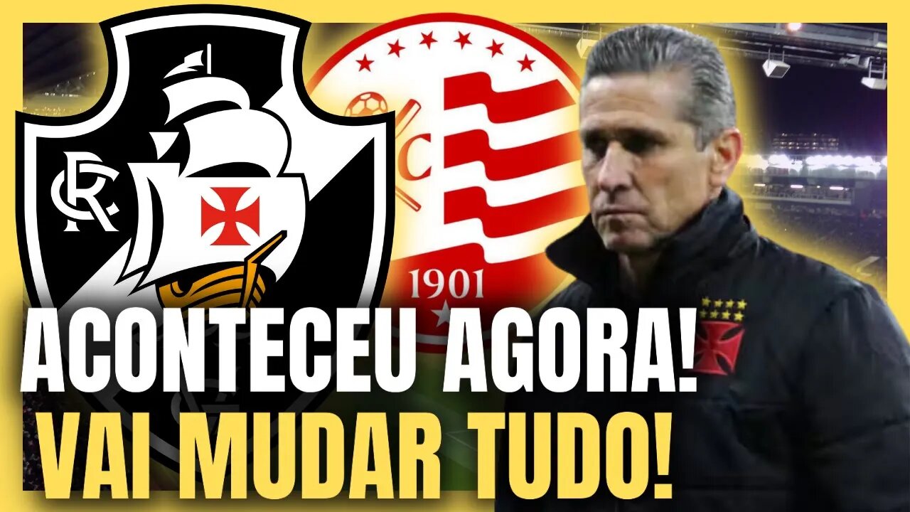 SAIU AGORA! VAI TER MUITAS MUDANÇAS! NOTÍCIAS DO VASCO AGORA