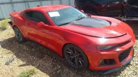 So Many ZL1 Camaro at IAA Auction