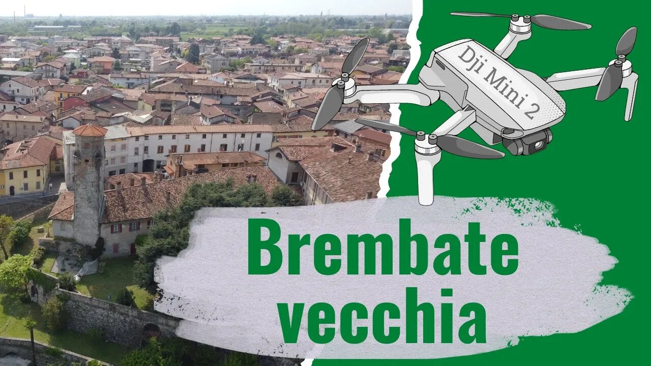 Passeggiata su Brembate vecchia - DJI Mini 2