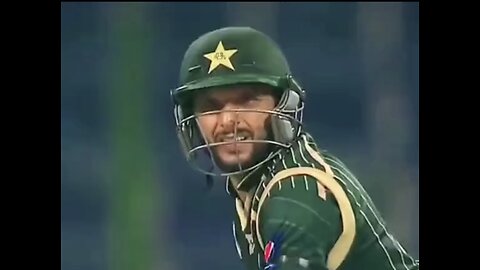 King of cricket shahid Khan Afridi, batting