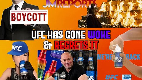 UFC sponsors with bud light & faces BACKLASH & BOYCOTT fans BLAST Dana White ignorant of his fanbase