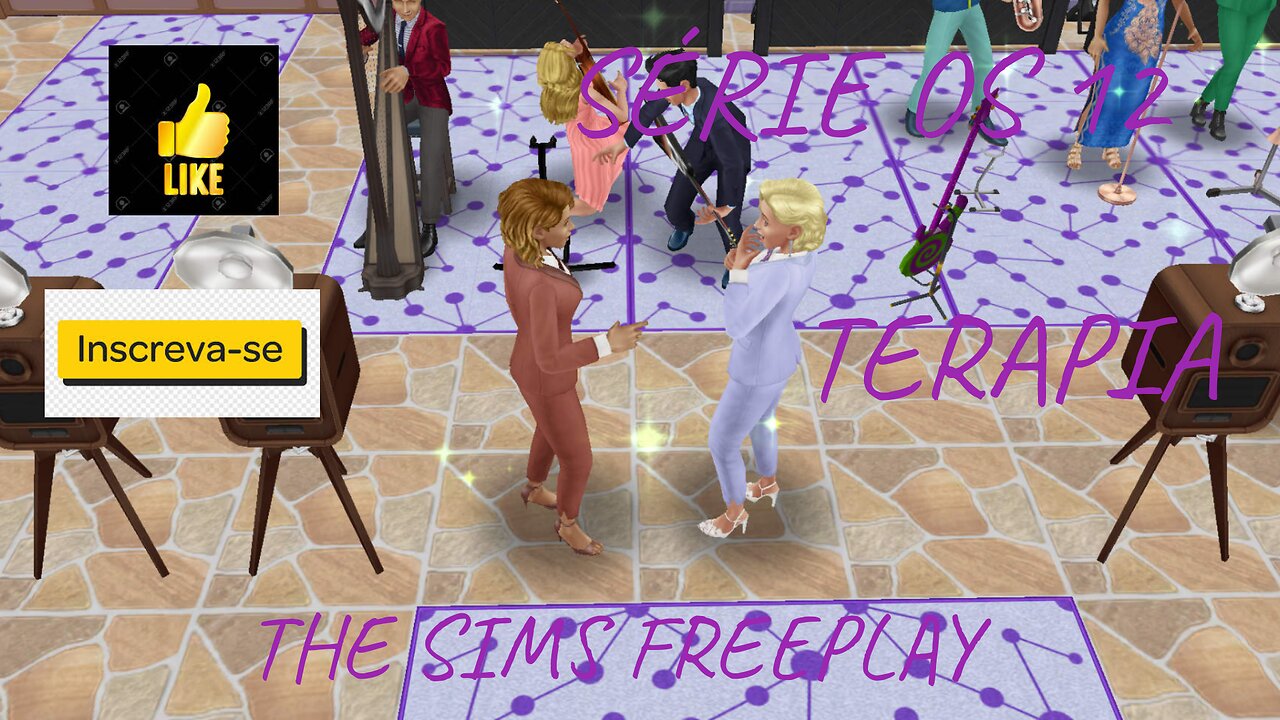 SÉRIE OS 12 TERAPIA THE SIMS FREEPLAY @EAMOBILEGAMES