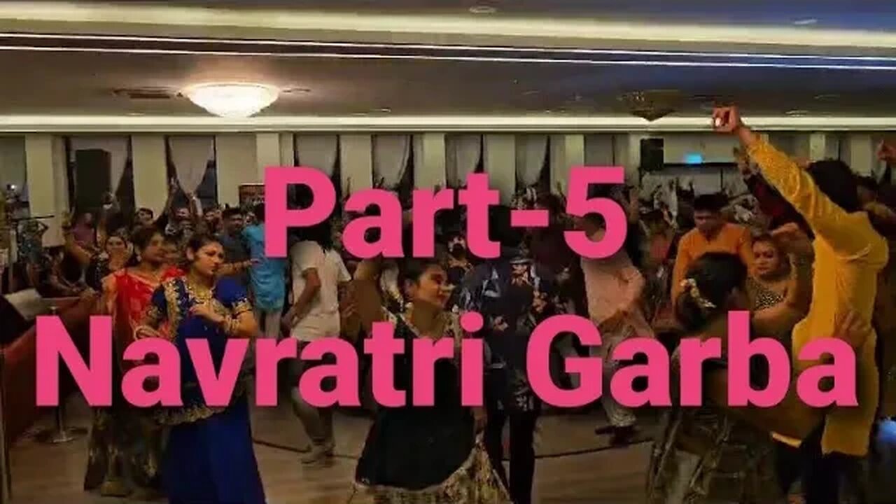 Navratri Garba Part-5, Sanatan Hindu Temple, Ealing Road, Wembley, London - uk.