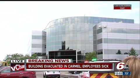 Carmel offices evacuated because of strange odor, 14 hospitalized for feeling sick