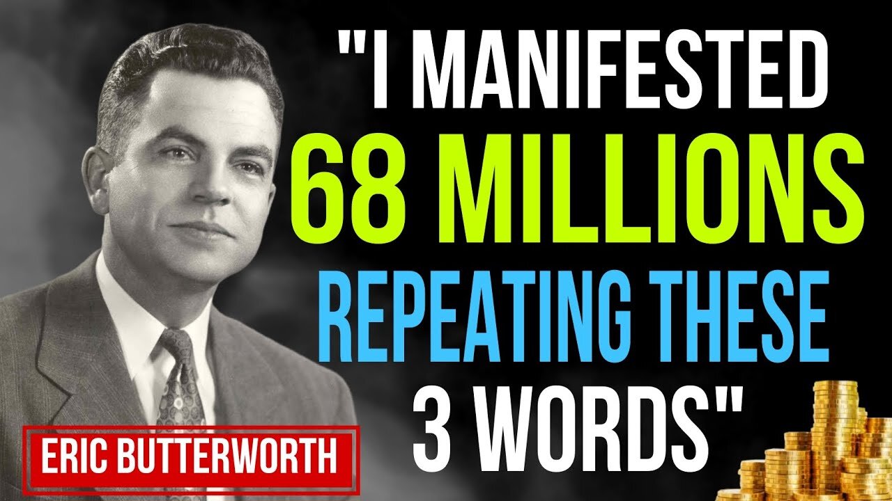 You Just Need To Repeat 3 Words And Money WILL FLOW✨️🫀 EFFORTLESSLY - Eric Butterworth #3words