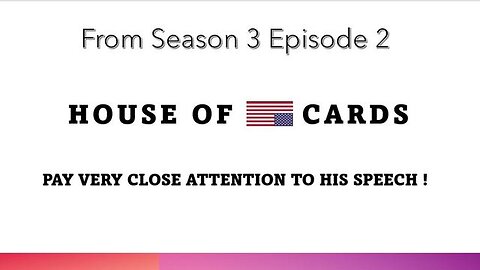 GETTING RED PILLED BY HOLLYWOOD'S "HOUSE OF CARDS"