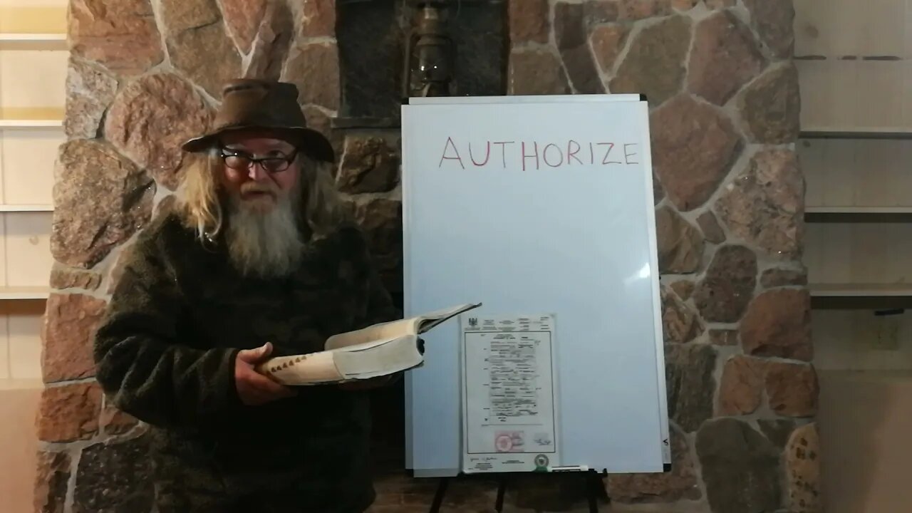 427 DEFINITION OF THE WORD: AUTHORIZE