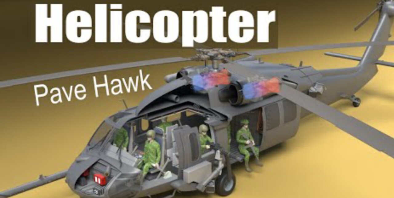 How does a Military Helicopter work Pave Hawk.