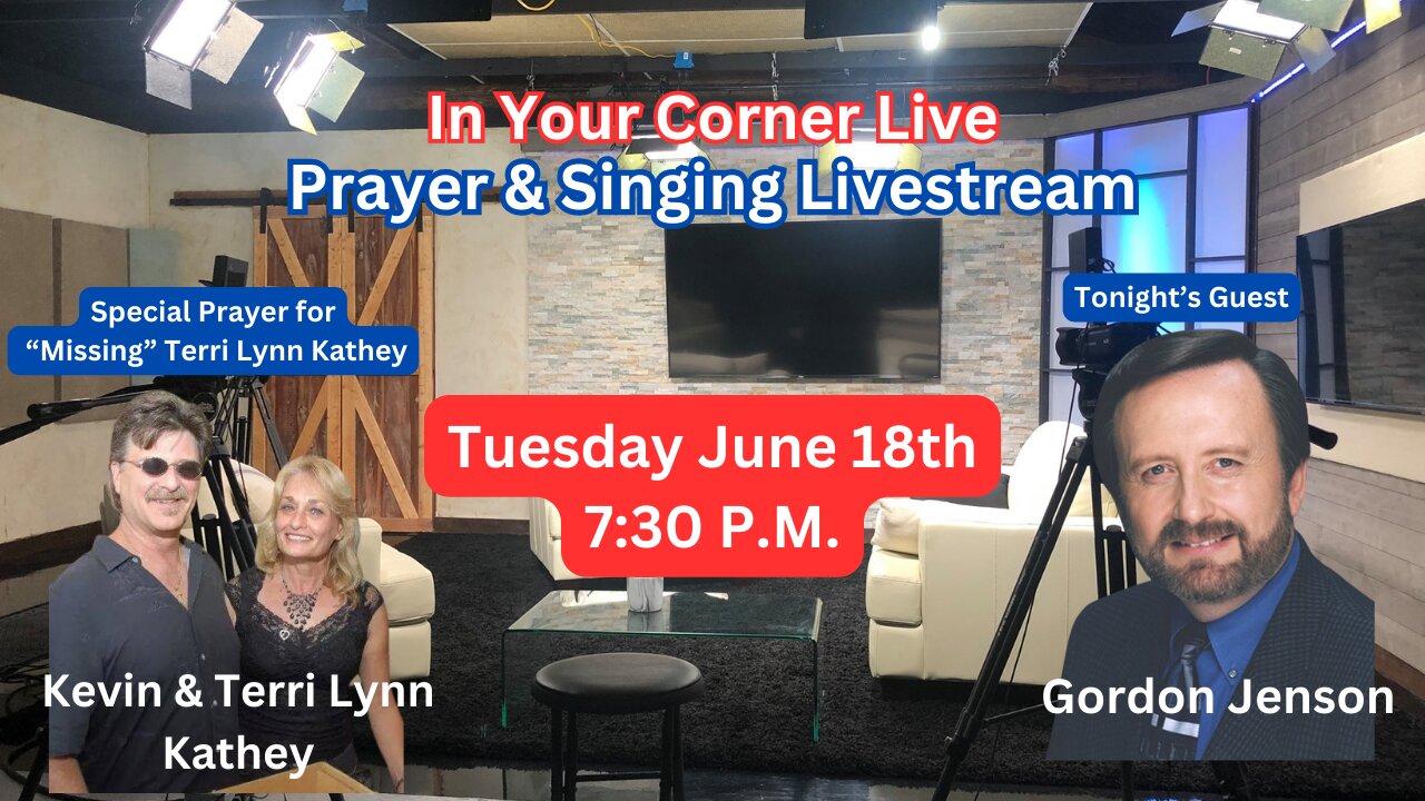 In Your Corner Live with Special Guest Gordon Jensen