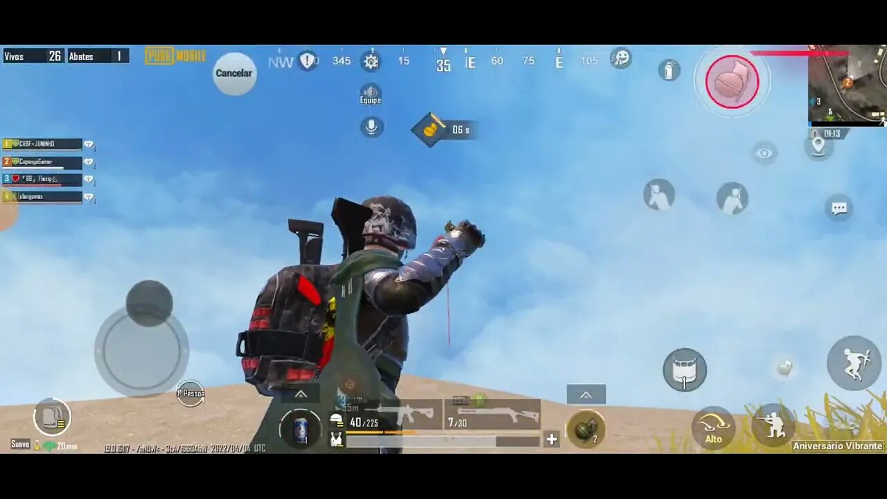 PUBG segue ai galera :)(:
