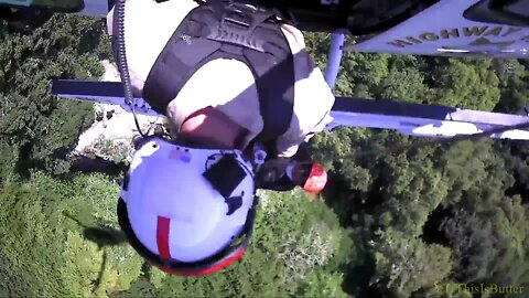 Stinson Beach Fire hoisted an injured hiker from the Matt Davis Trail