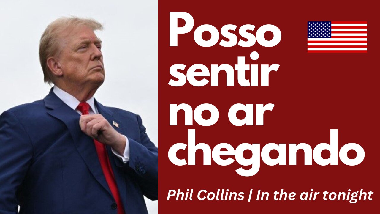 Trump: posso sentir no ar chegando