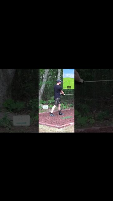 Hole 1 - Alnmouth Village GC #Shorts #Golf #GarminR10 #SimGolf #YoutubeShorts