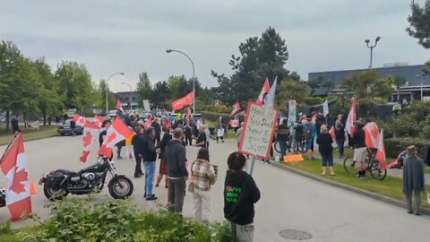 Trudeau Must Go Another Warm Welcome in Surrey BC