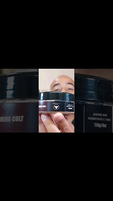 ASMR SHAVE Grooming Cult The Peach Fairy, Prometheus 2.1 base💈🔊🪒🧼🎞👌🏾💈#asmr #grooming #shaving #sotd