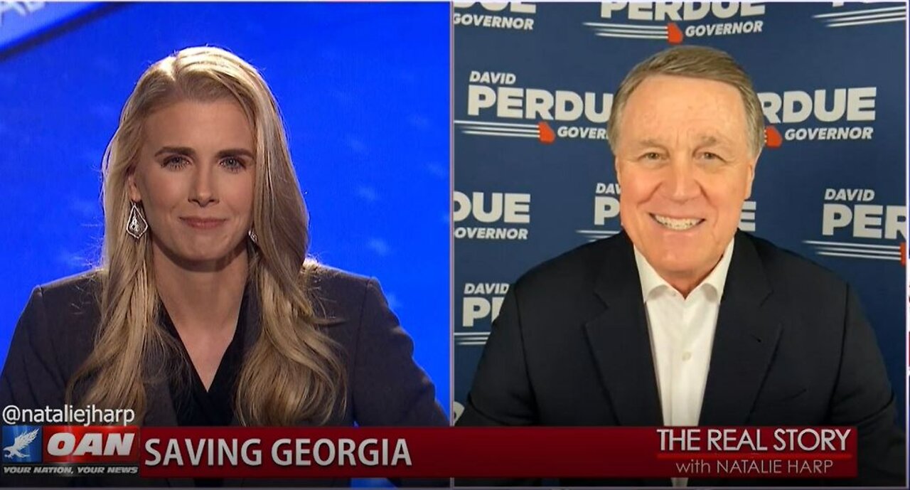 The Real Story – OAN MAGA Wave with David Perdue