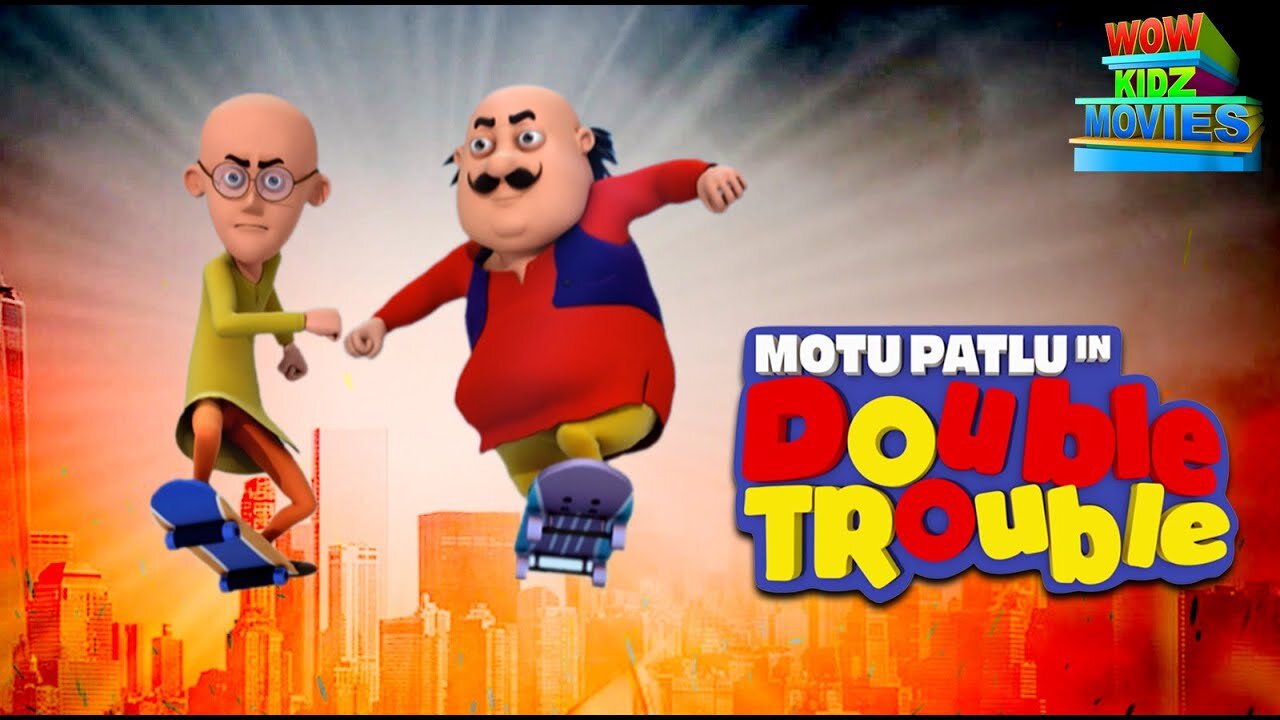 Motu Patlu और Scooter Race | Motu Patlu | Hindi Cartoon | Comedy Express | Wow Kidz Comedy | #spot