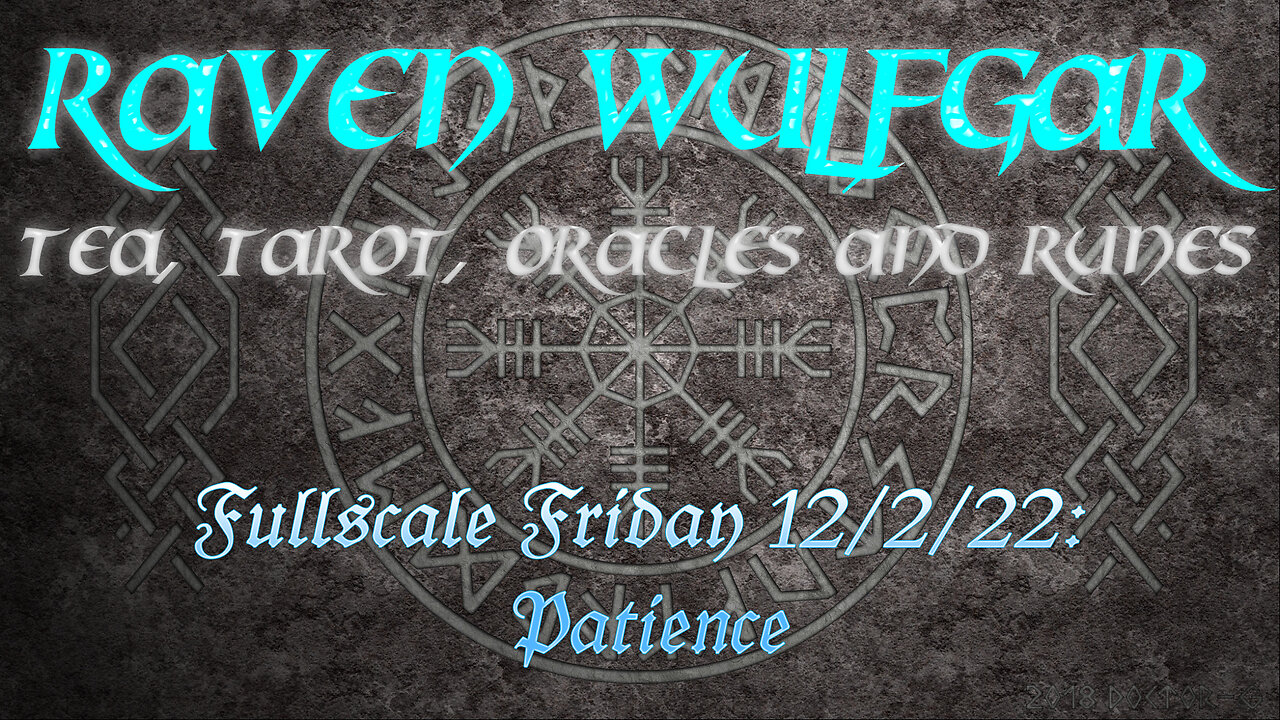 #FullscaleFriday 12/2/22: Patience