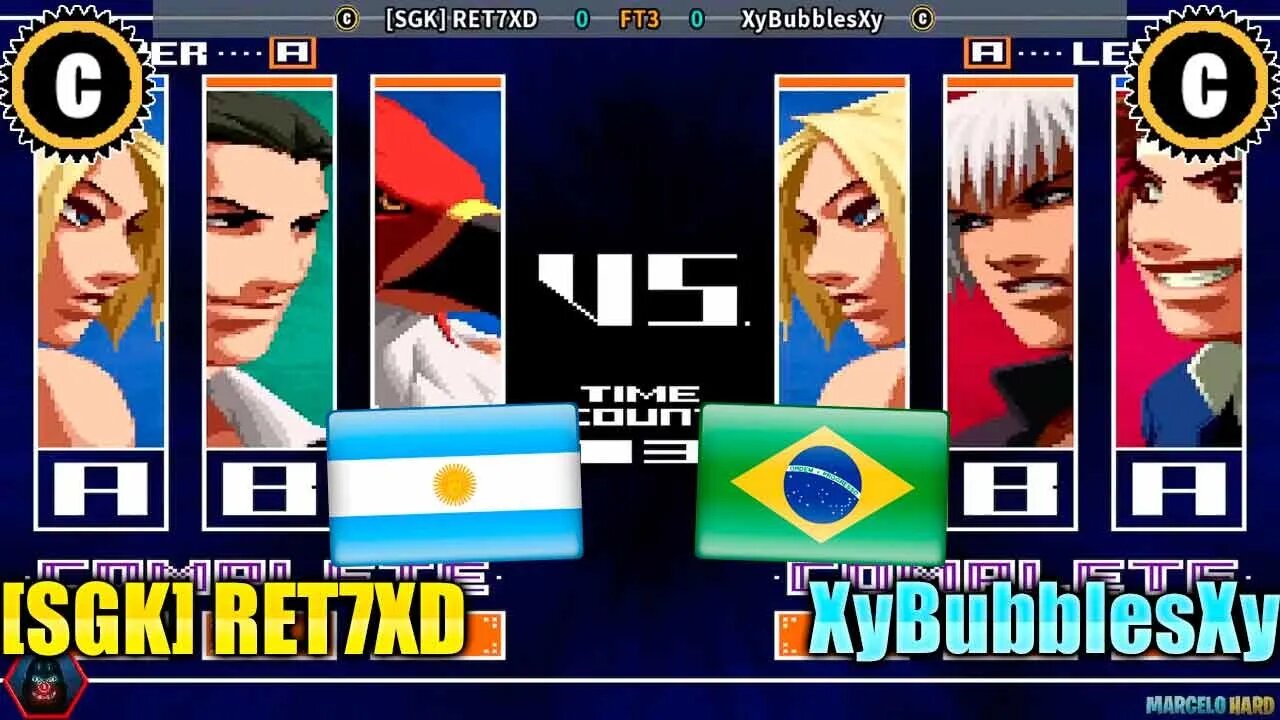 The King of Fighters 2003 ([SGK] RET7XD Vs. XyBubblesXy) [Argentina Vs. Brazil]