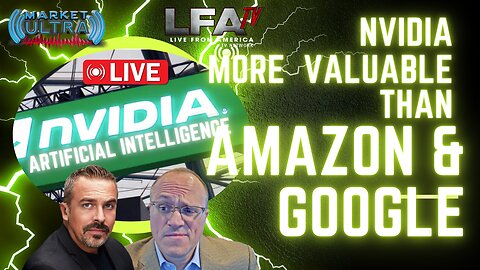 NVIDIA More Valuable Than Amazon & Google | MARKET ULTRA 2.14.24 7am EST