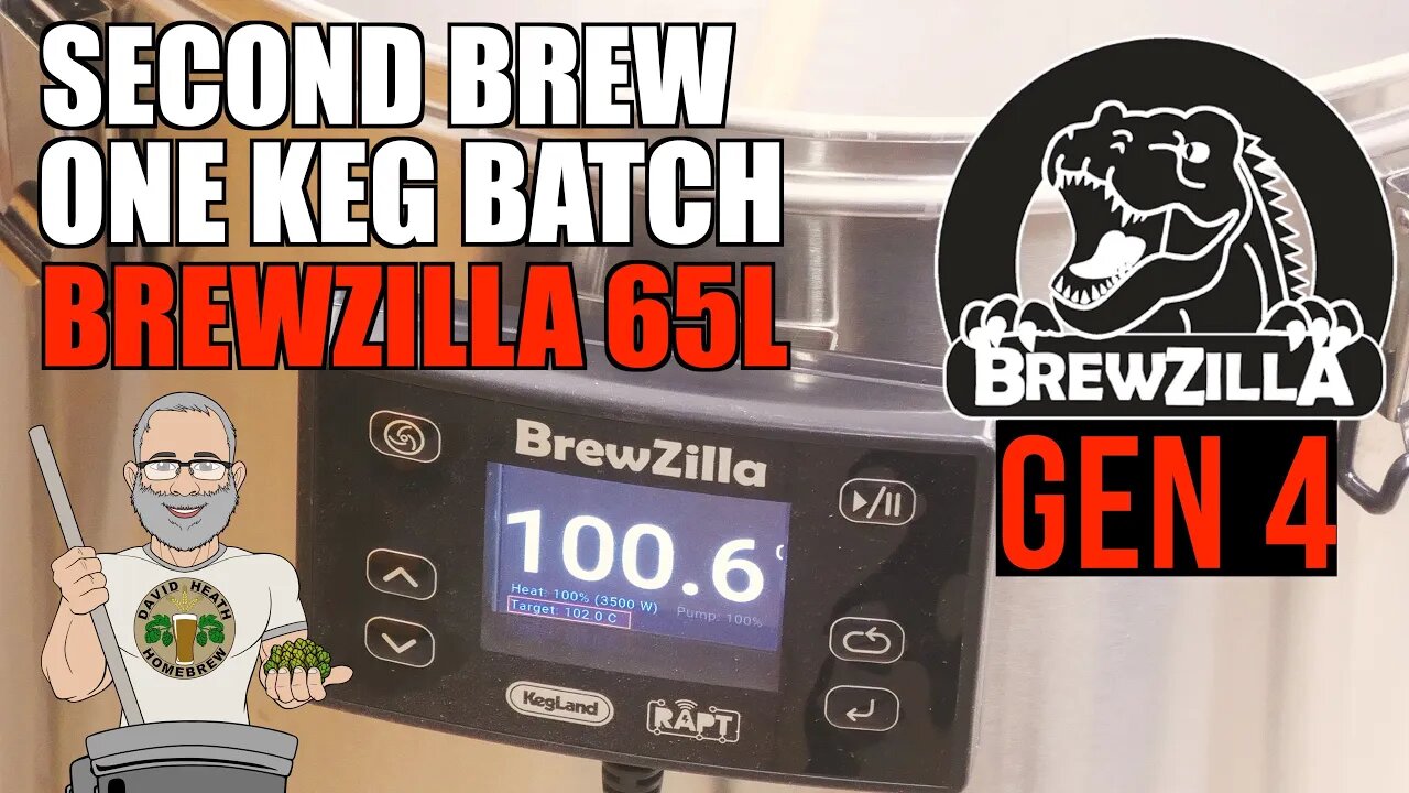 Brewzilla 65L GEN 4 - One Keg Batch - 2nd Brew Impressions