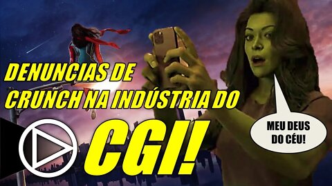 Denuncias de Crunch na Insdustria do CGI contra a Marvel! - HORA NEWS