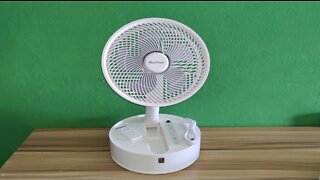 Marchpower Foldable Table Floor Standing Fan