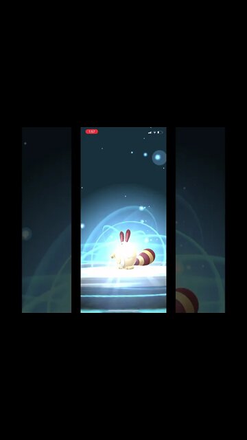 Pokémon Go - Evolving Shiny Sentret Into Shiny Furret #Shorts