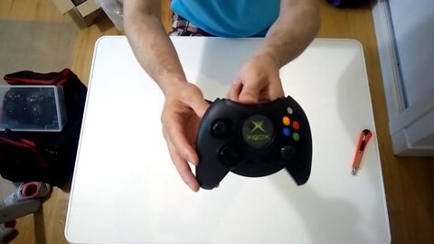 Caçada Gamer 80 - Xbox Clássico Controle Duke - Vida de Gamer na Espanha.