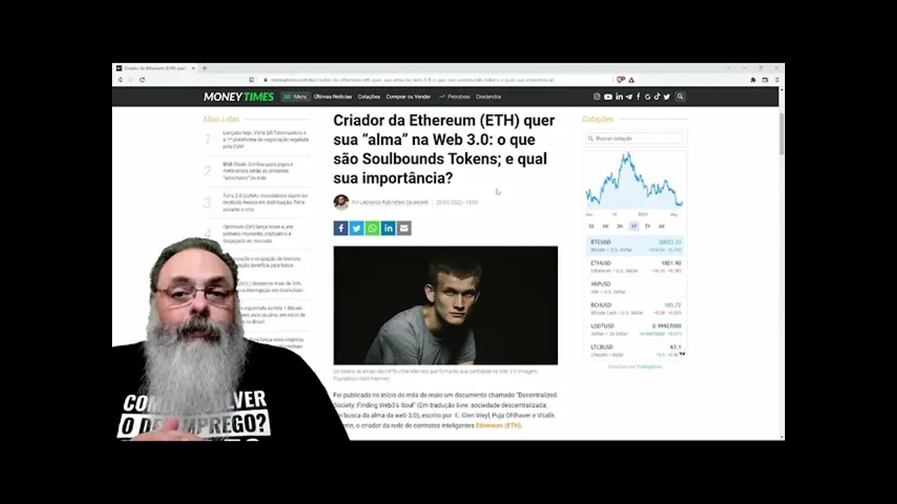 Depois das NFT, vêm aí as SBT, SOULBOUND TOKENS - Saiba o que é o TOKEN para sua ALMA