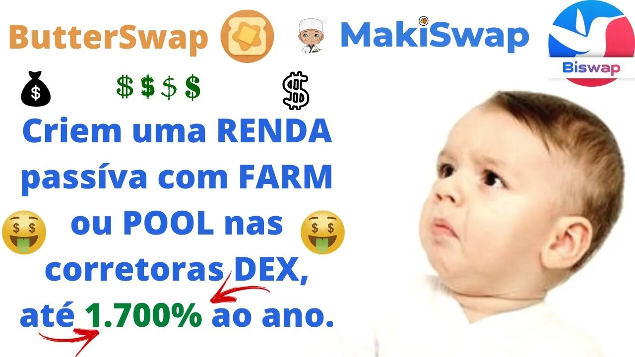 ButerSwap e mais 2 corretoras DEX, vejam as vantagens e o poder do stake dentro de cada corretora.