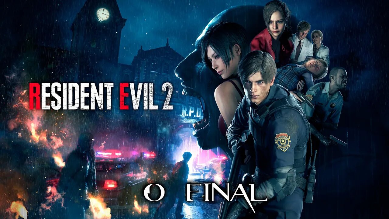 RESIDENT EVIL 2 REMAKE # O final # LEON