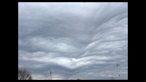 Bizarre Cloud Cover