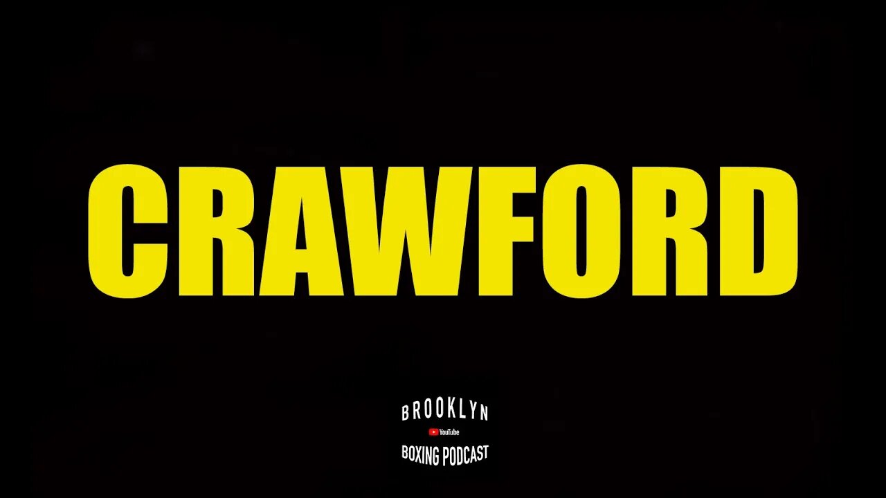 THE WORD - BOXING - CRAWFORD vs BROOK - SAT 14th Nov