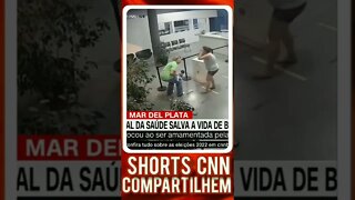 Profissional da saúde salva a vida de bebê na Argentina | l#shortscnn