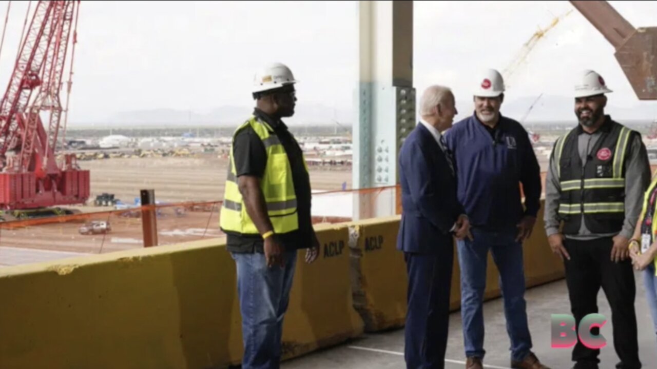 Biden visits Arizona semiconductor plant in latest celebration of the CHIPS Act