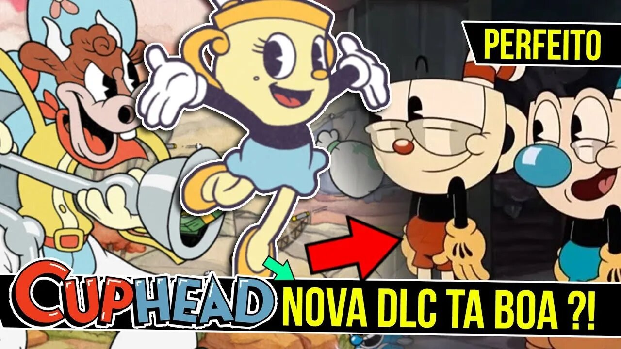 Rk Play vs Novo DLC do Cuphead