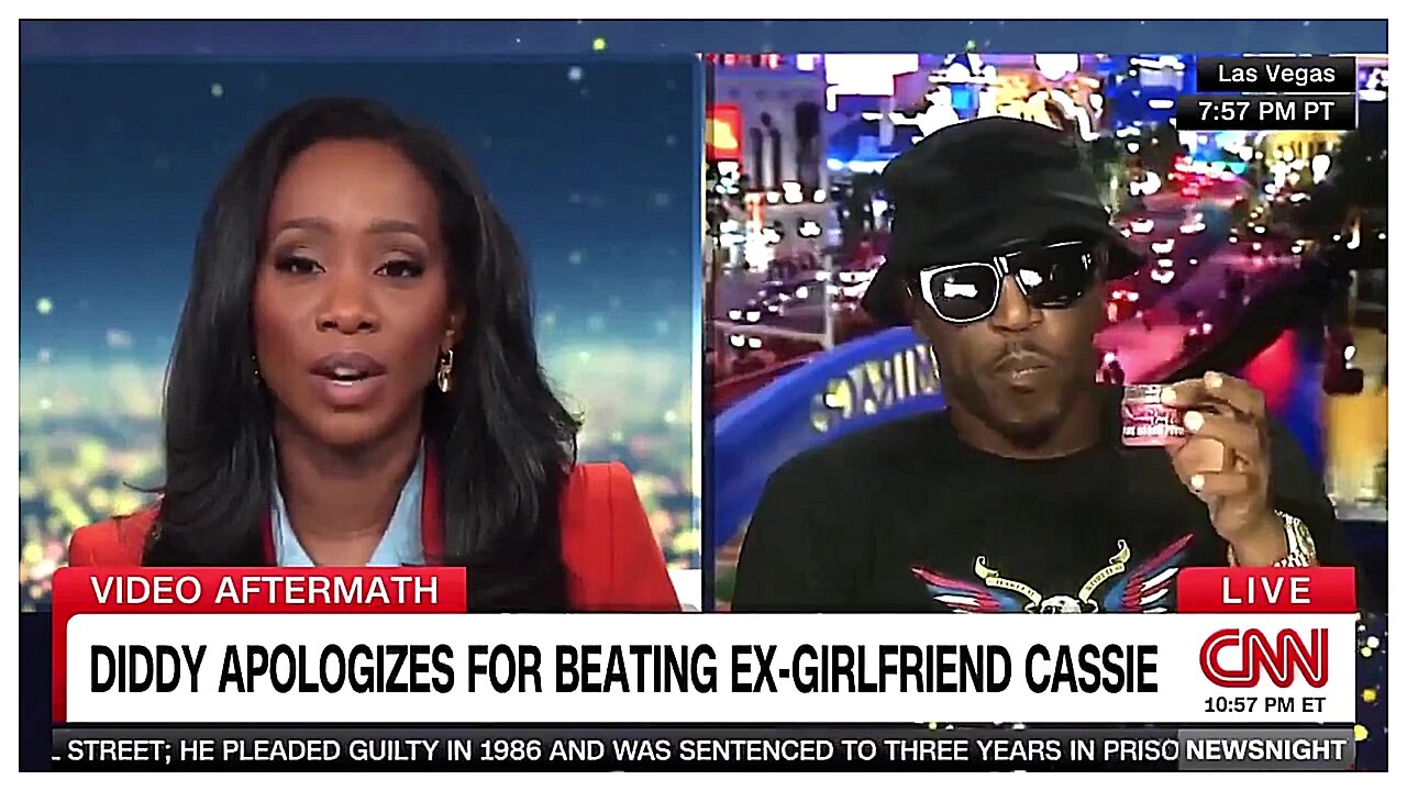 CNN invites Cam'ron on to talk about Diddy/Cassie videos, interview is a disaster