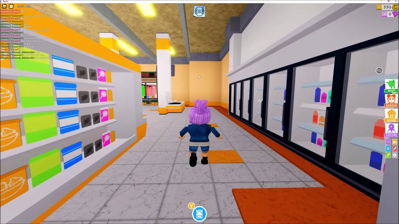 Exploring The Shops In Town - Robloxia - Robloxian High School - Roblox Gameplay - Blox n Stuff