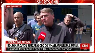 Bolsonaro fala sobre alianças para as eleições, e que partido de esquerda passar para o lado dele.