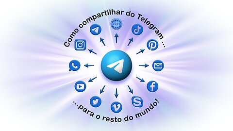 Como compartilhar do Telegram para o resto do mundo