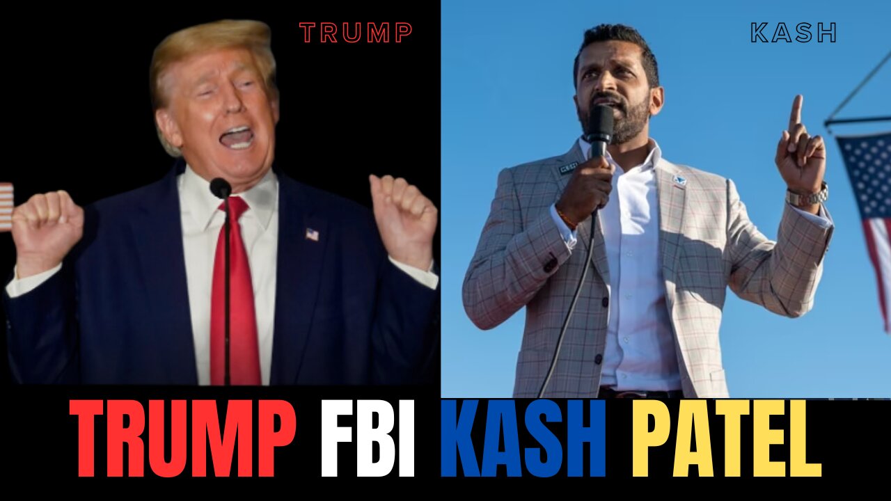 TRUMP picks Kash Patel for FBI Director! They are scared!