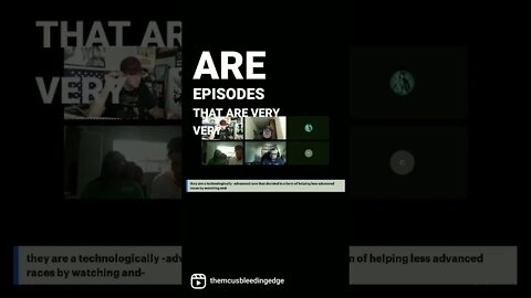 Video Clip 9 of Jeff( TrueKnowledge) moderating the Podcast Of Champions!! What If....? Review/ MCU